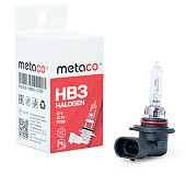 Лампа HB3 12V-60W cтандартная,  P20d Metaco (арт. 9510-HB3-STD)