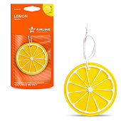 Ароматизатор подвесной пластик "Сочный фрукт" лимон Airline (арт. AFFR092)