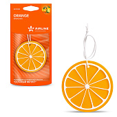 Ароматизатор подвесной пластик "Сочный фрукт" апельсин Airline (арт. AFFR088)