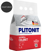 Затирка для плитки Plitonit Colorit 2кг (мокрый асфальт)