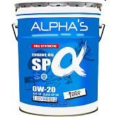 Масло моторное Alphas 0W-20SP (Синтетика) 20 л