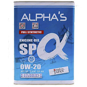 Масло моторное Alphas 0W-20 SP (Синтетика) 4 л