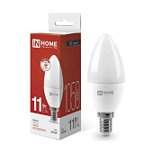 Лампа светодиодная LED-СВЕЧА-VC 11Вт свеча 4000К нейтр. бел. E14 1050лм 230В IN HOME 4690612020471