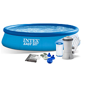 Бассейн Easy Set 396х84см, 7290л фильтр-насос Intex