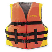 Жилет для плавания с пенопл. встав., 23-41кг, обх.груди 64-74см Intex