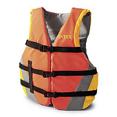 Жилет для плавания с пенопластовыми вставками, 40-70кг Intex