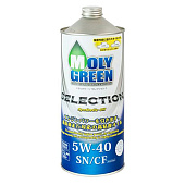 Масло моторное MolyGreen Selection 5W-40 SN/CF, 1 л
