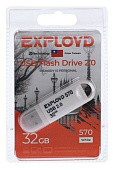 Флеш-накопитель USB EXPLOYD 32Гб 2.0 570 белый
