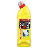 Чистящий гель без хлора Sanfor WC Лимон 1л 1954