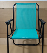 Кресло складное туристическое, цвет бирюзовый