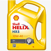 Масло моторное Shell Helix HX5 10W-40 полусинтетическое 4л