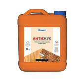 Пропитка для защиты древесины "Антижук" Оптимист 10л С 415