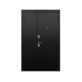 Дверь мет. 7 см. шагрень 9005 Венге 1200х2050 R