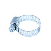 Хомут червячный 1 1/4" (16-32мм) (белый цинк 10 шт)