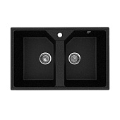 Мойка Practik PR-M-770-004, цвет Черный оникс