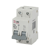 Выключатель автоматический модульный 2п C 16А 4.5кА ВА 47-29 SIMPLE-mod-12 ЭРА