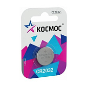 Элемент питания литиевый CR 2032 5хBL (блист.1шт) Космос KOC20325BL RS