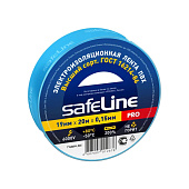 Изолента ПВХ 19мм*20м серо-стальная Safeline /12124/016360