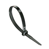 Хомут нейлоновый черн КСС 4х200 (100шт/упак) Fortisflex