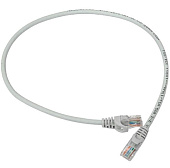 Патч-корд кат.5e неэкранированный UTP оболочка LSZH серый (0.5м) TeraLINK PRO  TRP-5EUTP-LSH-05M-GY
