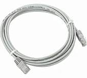 Патч-корд TERACOM PRO Cat.5E неэкран. UTP PVC серый (1,0м)