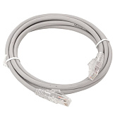 Патч-корд кат.5e (1Гбит/с) неэкранированный UTP оболочка PVC серый (5м) TERACOM  TRC-5EUTP-PVC-5M-GY