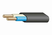 Кабель ВВГп-нг (А) LS 2х4 (0,66 кВ) ККЗ (бухта 100м)