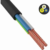 Провод ПВС 3х2,5 ККЗ (бухта 100м)