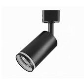 Свет-к трековый LEEK GU10 TR  1 черный (50)