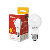 Лампа светодиодная LED-A60-VC 10Вт 230В E27 3000К 900Лм IN HOME