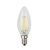 Лампа филаментная F-LED B35-11W-840-E14 11Вт свеча 4000К нейтр. бел. E14 Эра