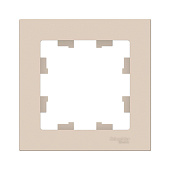 Рамка 1-м AtlasDesign беж. SE ATN000201