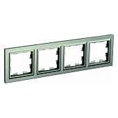 Рамка 4-м Brite РУ-4-БрШ шампань IEK