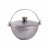 Казан походный 8л с крышкой