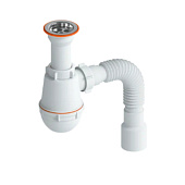 Сифон РМС СМ-01 для мойки (литой)