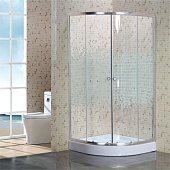 Душевая кабина 900х900х1950мм низкий поддон стекло мозаика Niagara Eco NG-001-14