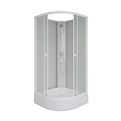 Душевая кабина Niagara Promo P90/26/MT/BK (90х90х200) 4 места безкрыши