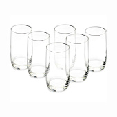 Набор стаканов 330мл Французский ресторанчик высокие 6шт
