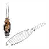 Решетка рыбная для барбекю 27х9см ECOS RD-668