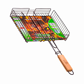 Решетка гриль для курицы глубокая 260х320хх50мм