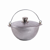 Казан походный 7л с крышкой