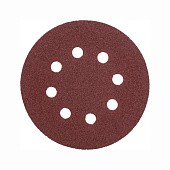 Круг шлифовальный Sturm! под липучку D125мм зерно 60, 8 отв. 9010-1258-060, уп. 5 шт
