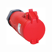 Розетка переносная ССИ-215 16А-6ч 380В 3P+PE+N IP44 IEK