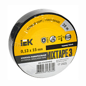 Изолента 0,13х15мм Mixtape 3 черная 20м IEK