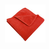 Салфетка микрофибра 220 г/м 30*30, красная (арт. IT-0645)