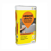Клей цементный для крупноформатного керамогранита Vetonit fix C2 25кг