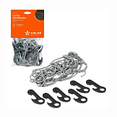 Сетка багажная 40х40см 6 пластиковых крючков AS-S-07