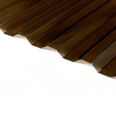 Поликарбонат кровельный С21 темная бронза 1,3 мм (6 м)
