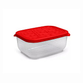 Контейнер 1,9л Flexo красный прямоугольный