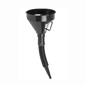 Воронка D-135 мм гибкая VOREL 2в1, черная (арт. 83000)